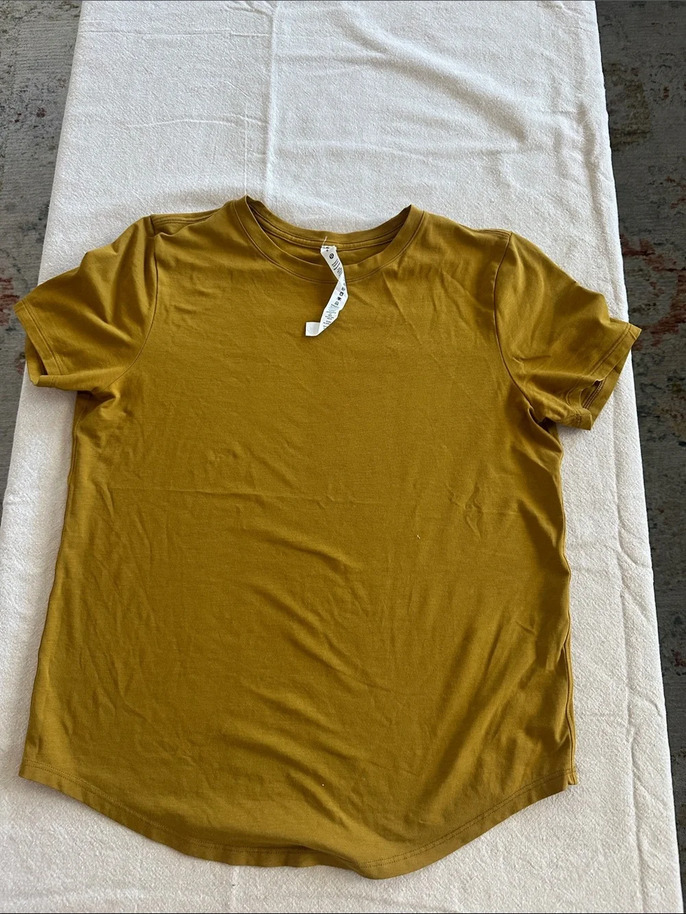 Lululemon Love short sleeve in Mustard